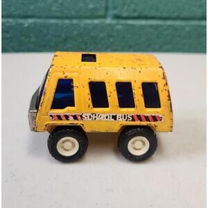 Vintage Die-cast Scholl Bus Buddy L Corp Scramblers Metal School Bus